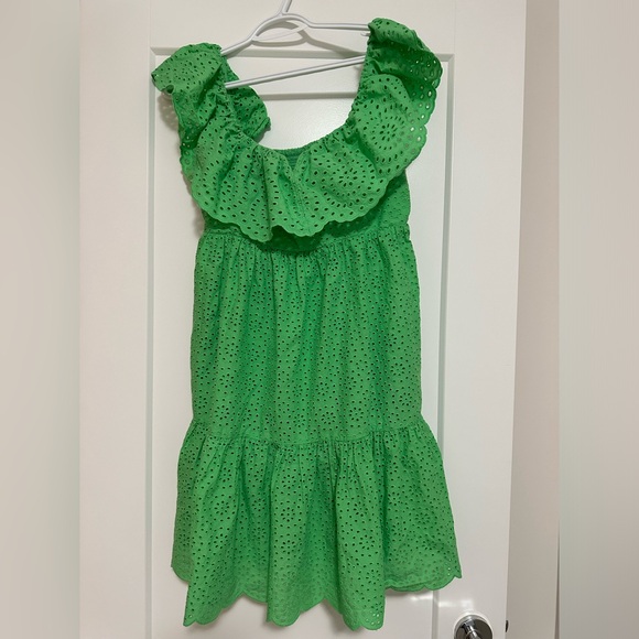 Lilly Pulitzer asteria eyelet Lacey dress size 4 babydoll sweetheart - Picture 1 of 12